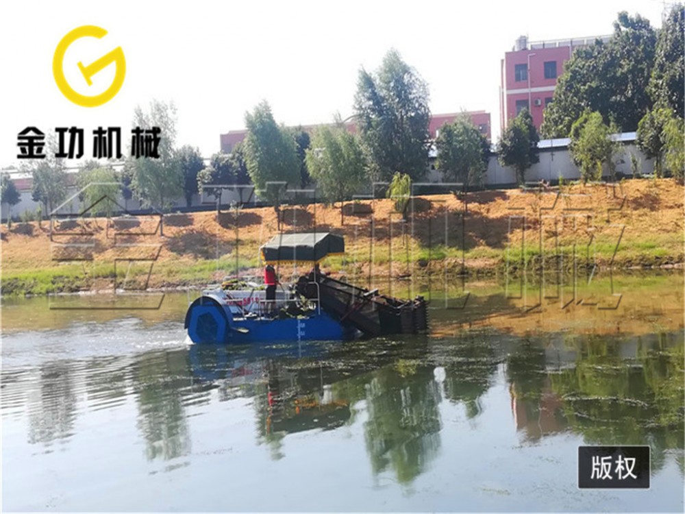 大型水电站清漂船 人工湖割草 垃圾收集