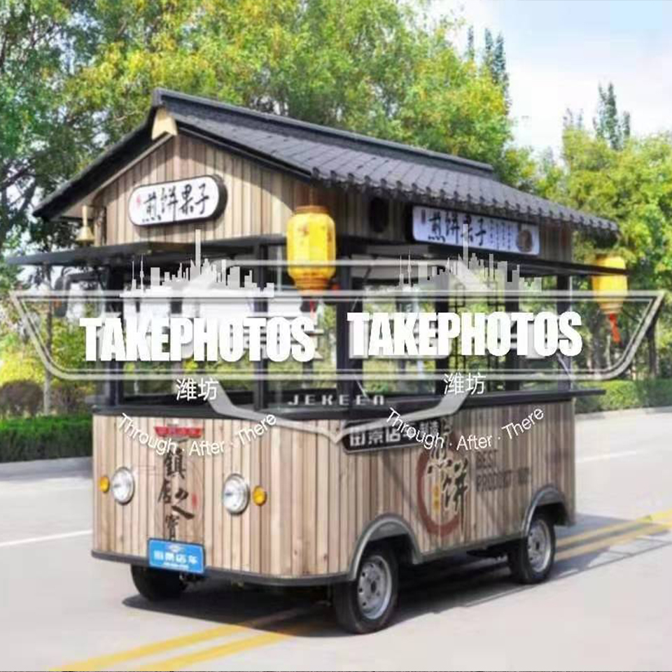 电动美食车 山东多功能美食车 早餐车