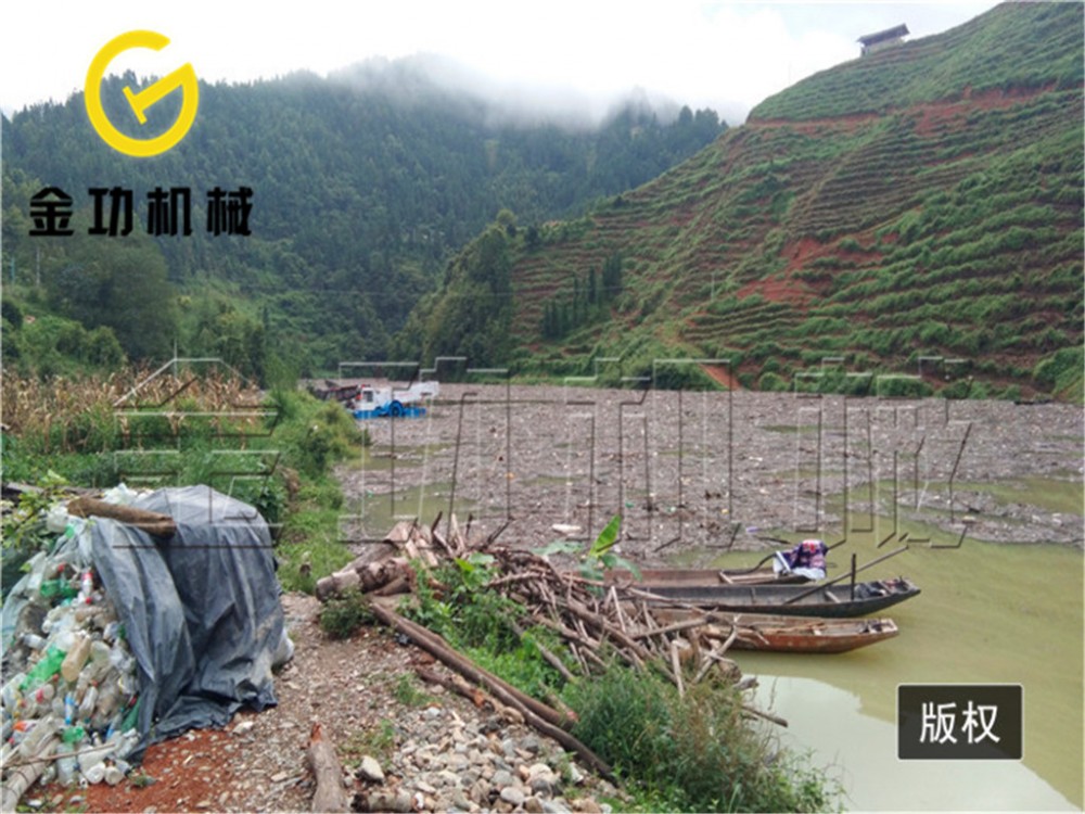 水塘打捞船 湖泊及航道治理 清漂船 保洁船