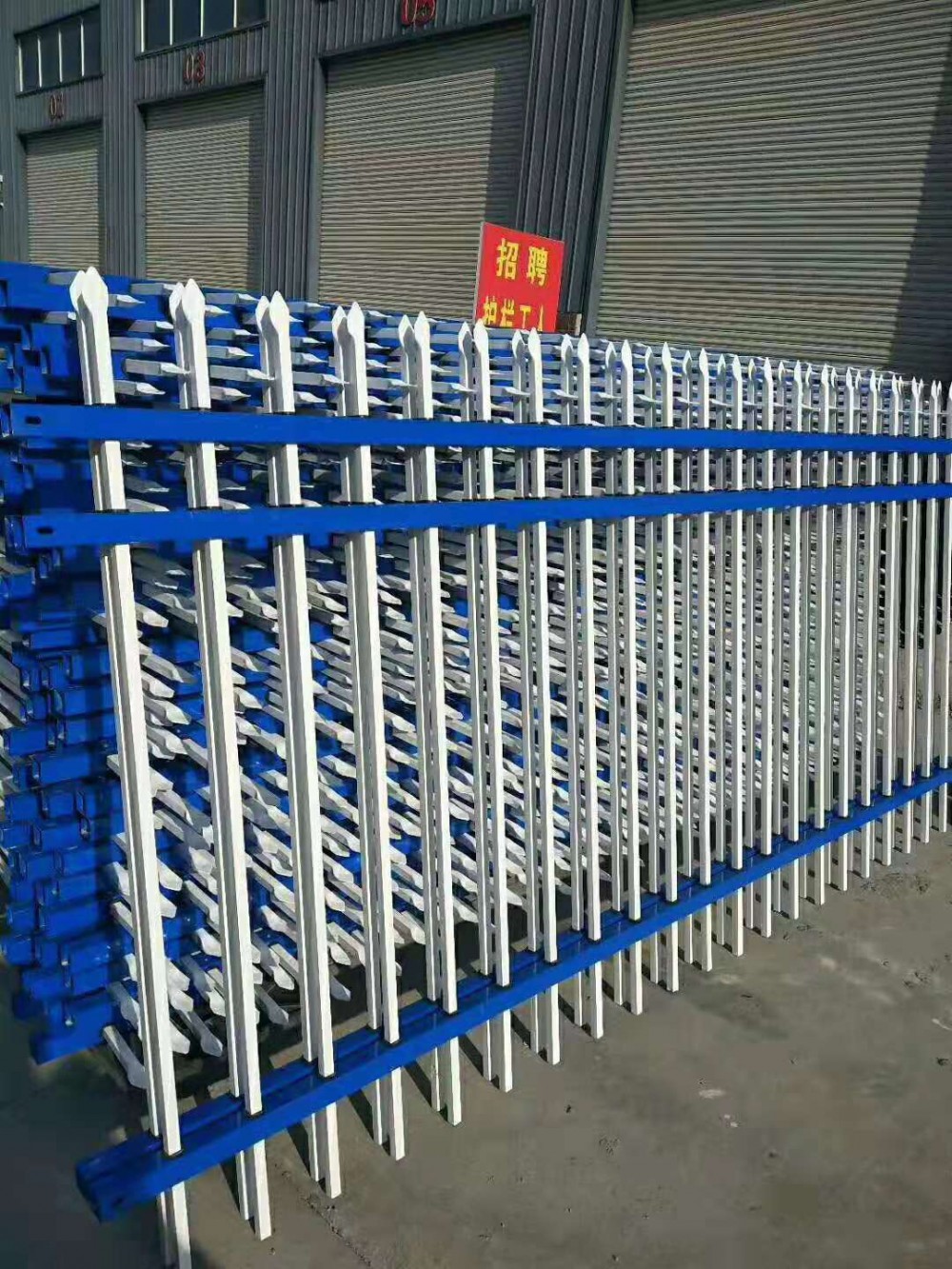 锌钢护栏围墙 小区公园绿化带厂区别墅庭院铁栅栏 防锈镀锌钢栏杆