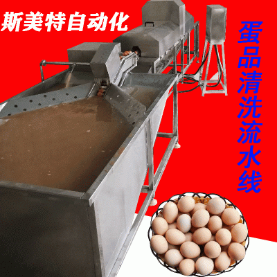 供应蛋品清洗机 鸡蛋鸭蛋清洗设备 不锈钢泥蛋清洗机 优质制造