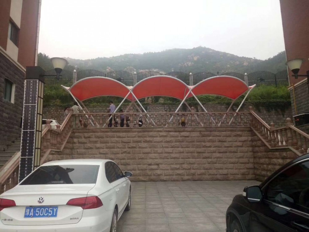 学校看台膜结构_体育场看台膜结构_膜结构看台  舞台遮阳蓬
