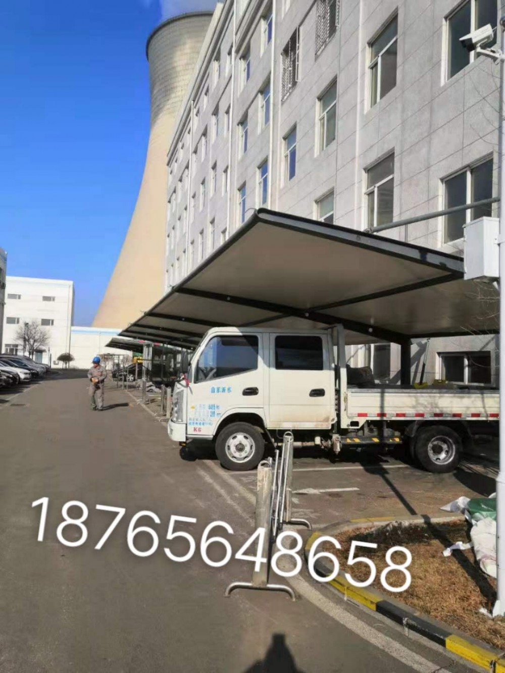膜结构停车棚_户外汽车车棚_膜结构工程_膜布停车棚加工
