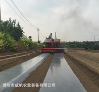 2020新款红薯双垄起垄机-起垄铺膜机-起垄覆膜机