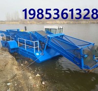 垃圾打捞船 全自动割草船直销19853613285