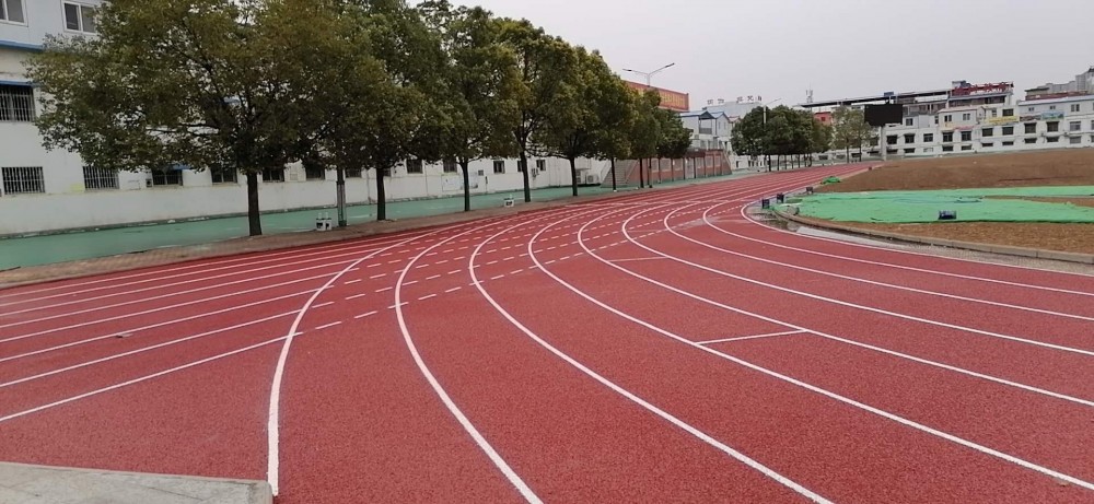 河南明硕塑胶跑道效果图