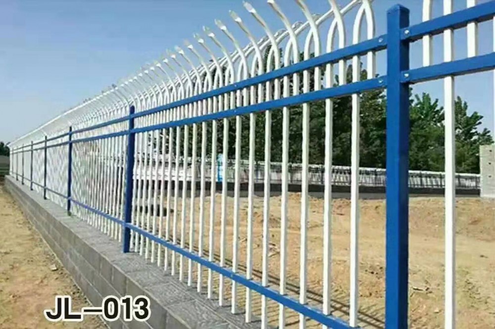 铁艺围墙 锌钢护栏 铝合金栅栏 别墅花园围栏 公路防爬隔离栏
