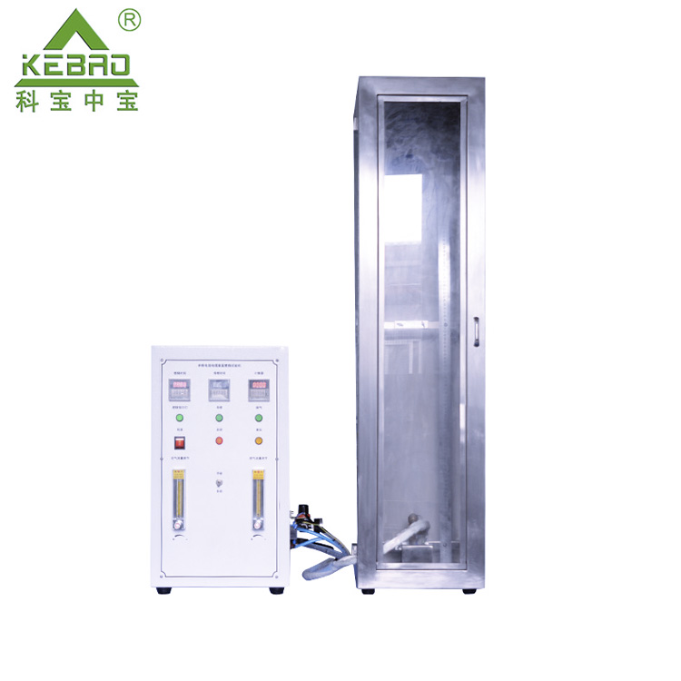 现货单根线垂直燃烧试验机 绝缘材料水平垂直燃烧试验机品质保障