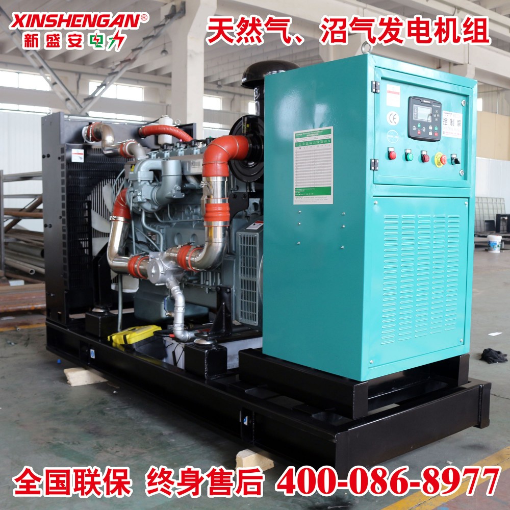 新盛安90kW燃气发电机组 天然气发电机组 沼气发电机组 发电机组 发电机