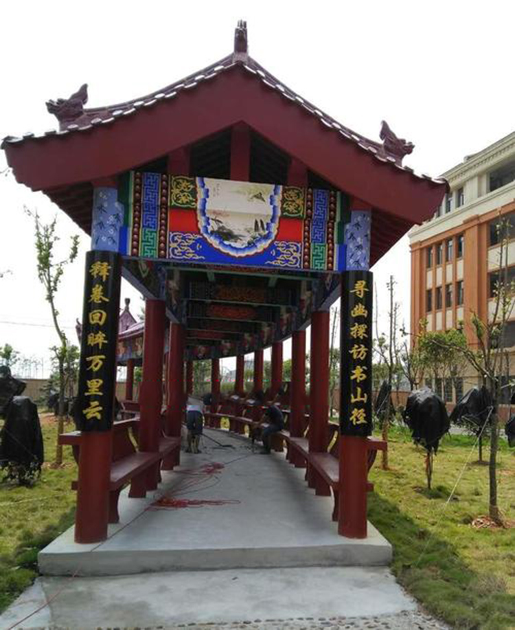 山东古建长廊 古建长廊工程 厂家直销