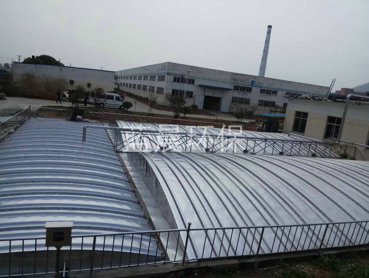 不锈钢污水池盖板 污水池金属盖板 弧形盖板-江苏蓝晨环保公司