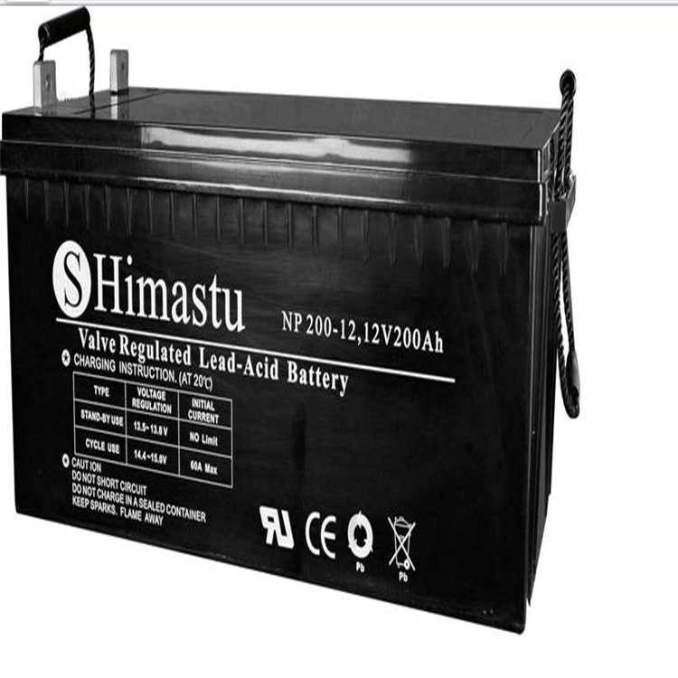 Shimastu蓄电池NP4-12 储能12V4AH免维护铅酸Shimastu蓄电池
