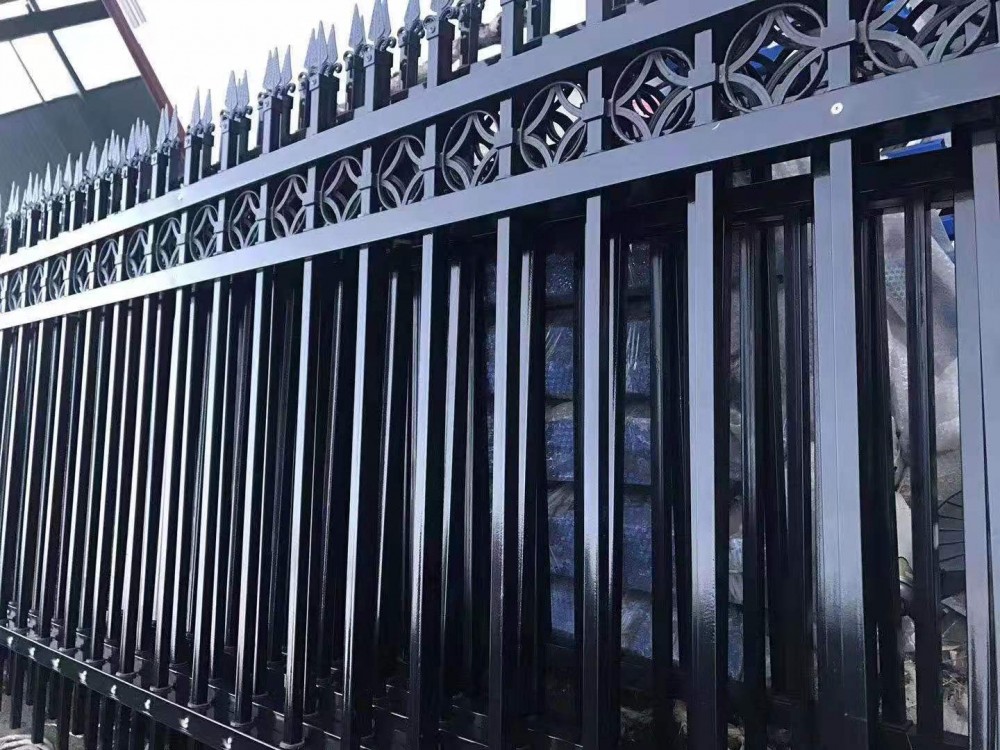 厂家批发锌钢护栏围栏栅栏--小区护栏_铝合金护栏_铝艺栅栏围栏