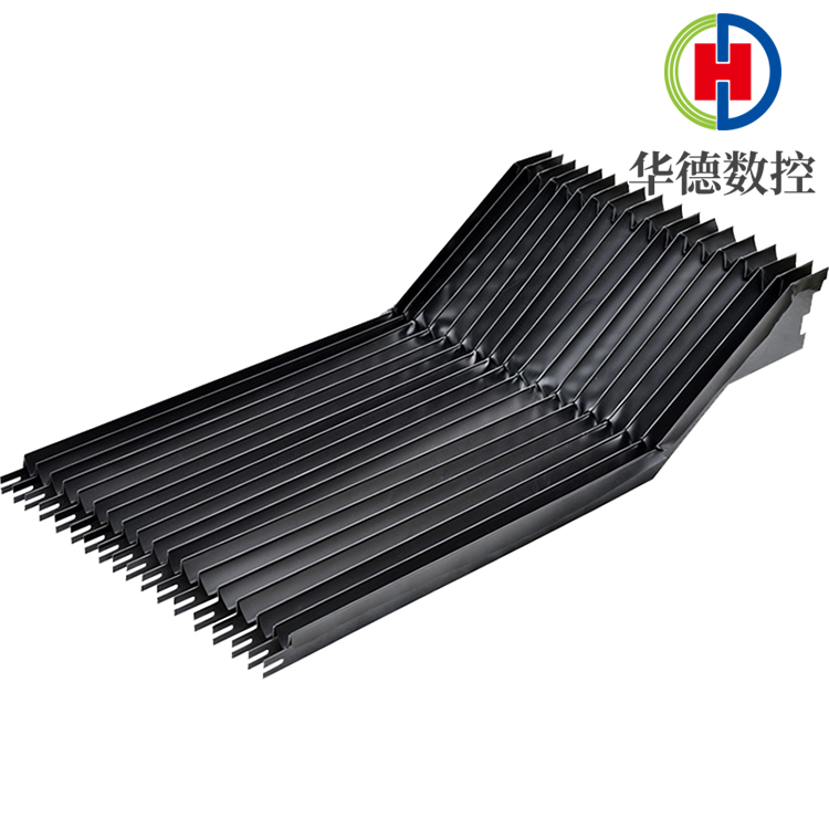 一字型新款机床附件防尘卷帘伸缩柔性导轨风琴防护罩