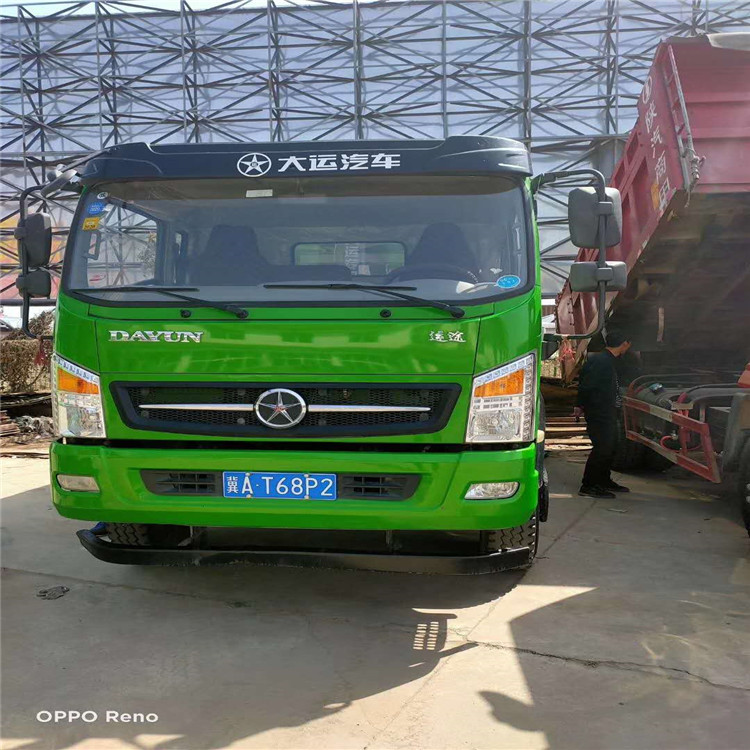 二手大运单桥自卸车 国五发动机 4.5米车厢
