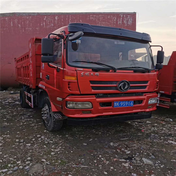 急卖二手东风4.5米蓝牌自卸车 二手单桥 便宜处理