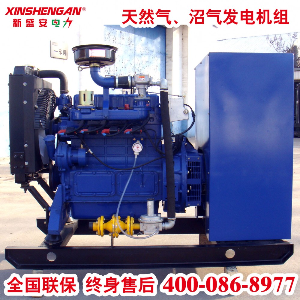 新盛安20kW燃气发电机组 天然气发电机组 沼气发电机组 瓦斯发电机组