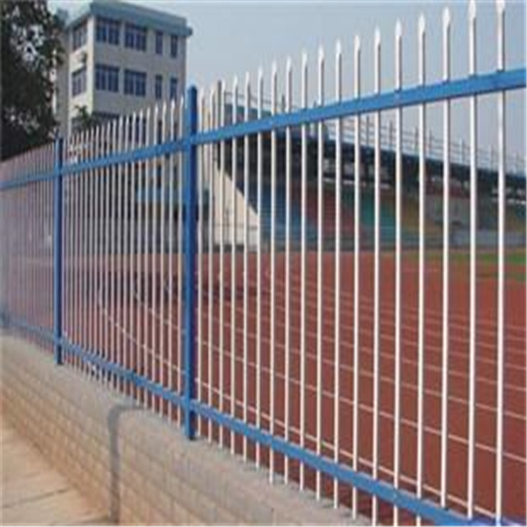 锌钢护栏_厂家批发小区锌钢护栏_可定制学校围墙_喷塑锌钢护栏