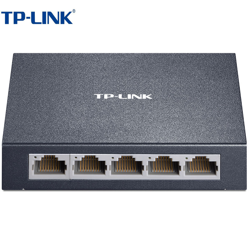 普联(TP-LINK)_SF-1005D_5口百兆交换机 全钢材外壳