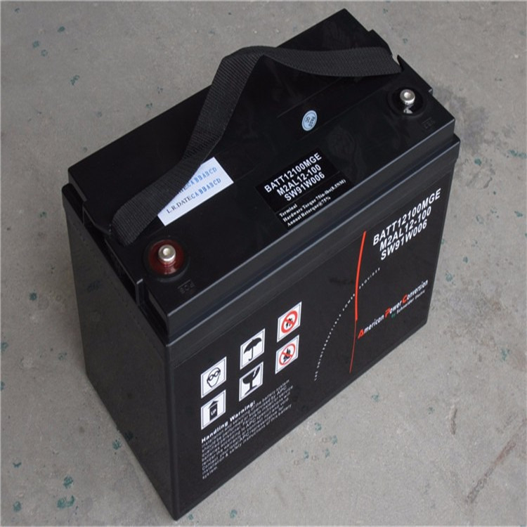 梅兰日兰蓄电池 M2AL12-100MGE 12V100AH免维护储能铅酸蓄电池