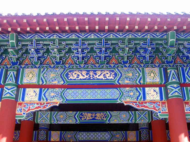 古建彩绘  中国古建彩绘  苏式古建彩绘
