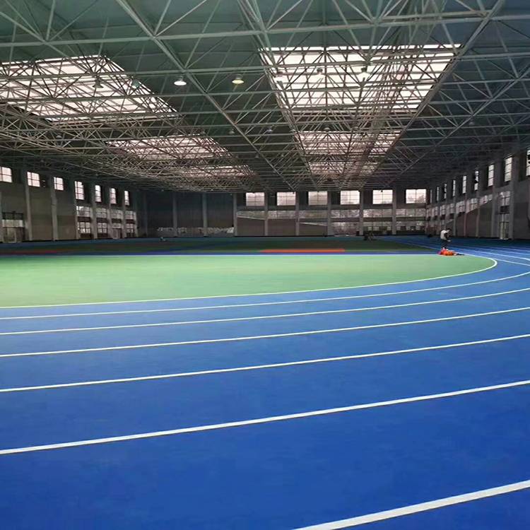 塑胶跑道硅PU篮球场地材料厂家