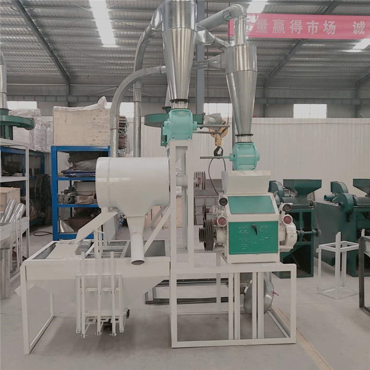 小型家用面粉机 玉米磨面机多功能全自动面粉加工设备