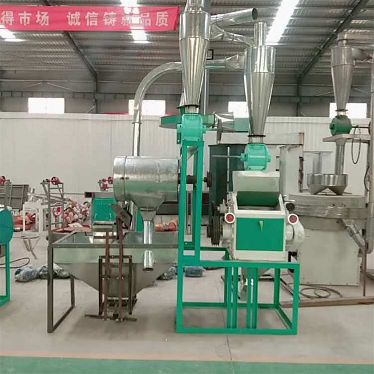 全自动小型面粉机家用方面磨面机农户面粉加工设备