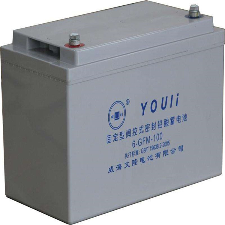 有利蓄电池GFM-100  YOULI蓄电池2V100AH 阀控密封直流屏专用