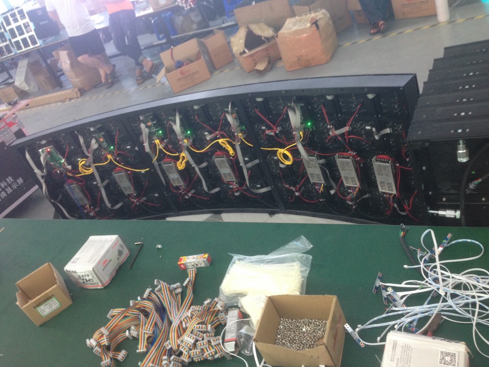 全彩前维护屏  LED异型屏供应 小间距LED 