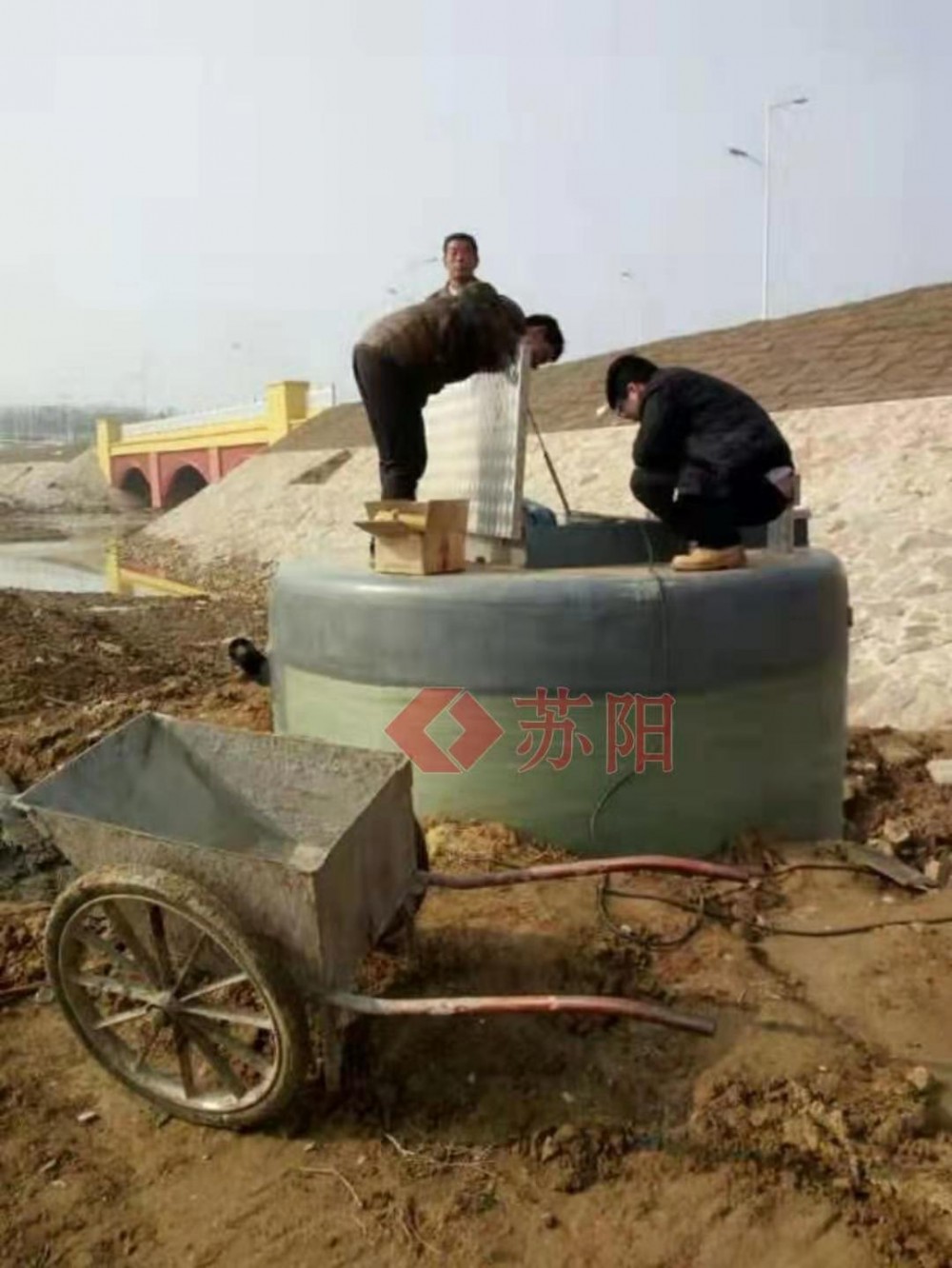 一体化预制泵站 -污水一体化集成处理
