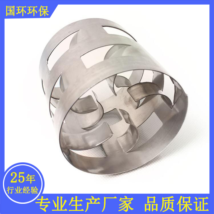 鲍尔环填料  耐高低温污水过滤填料 不锈钢/塑料鲍尔环填料