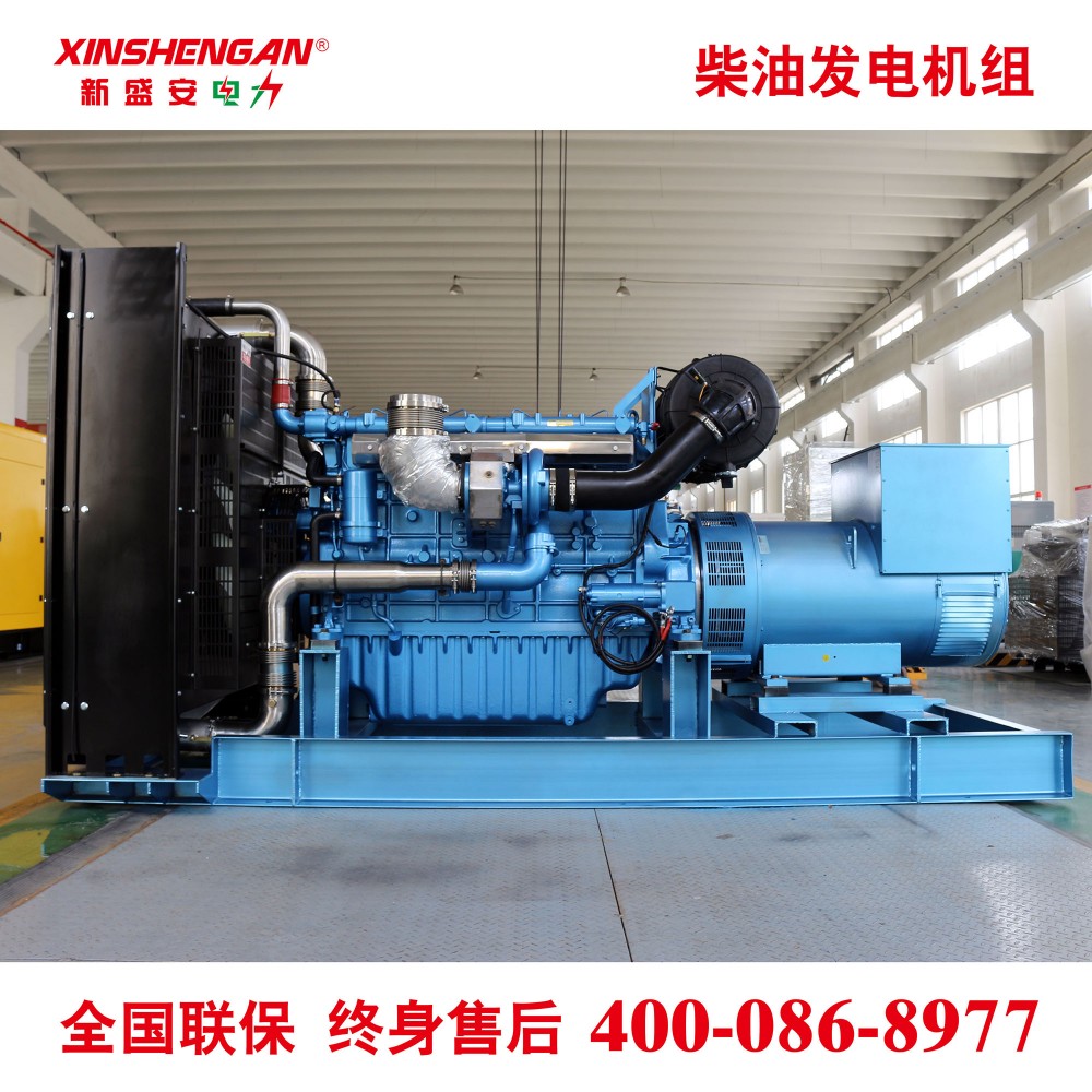 潍柴发电机组600KW 博杜安柴油发电机组 潍柴博杜安发动机