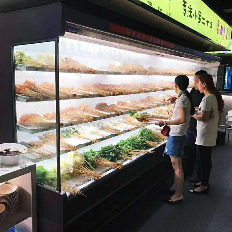 郑州串串柜定制_蔬菜鲜肉保鲜串串柜