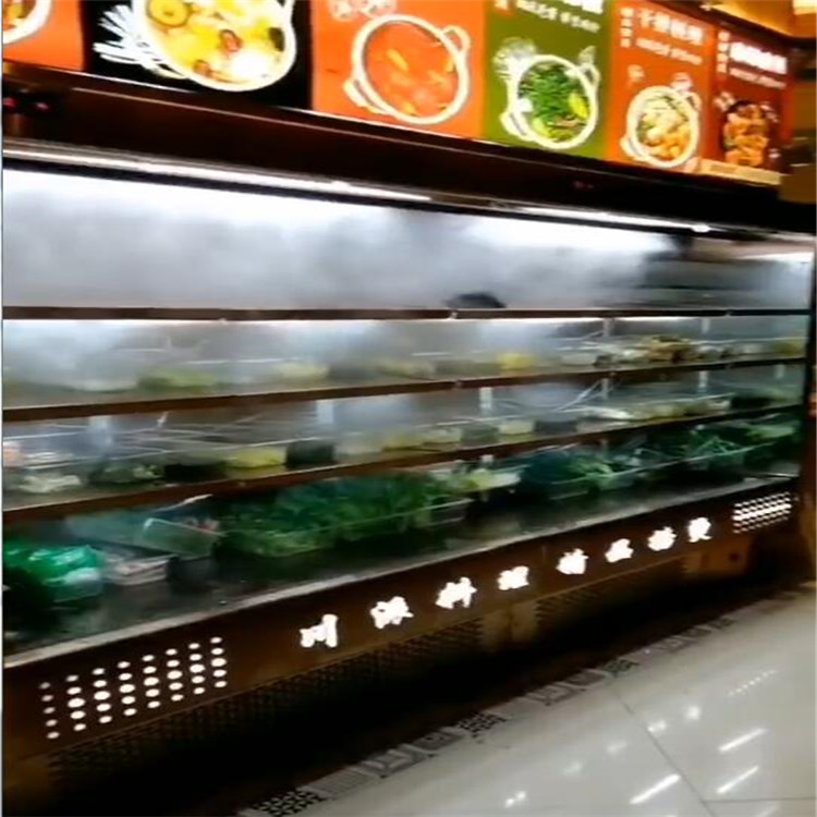 蔬菜水果鲜花喷雾加湿柜定制