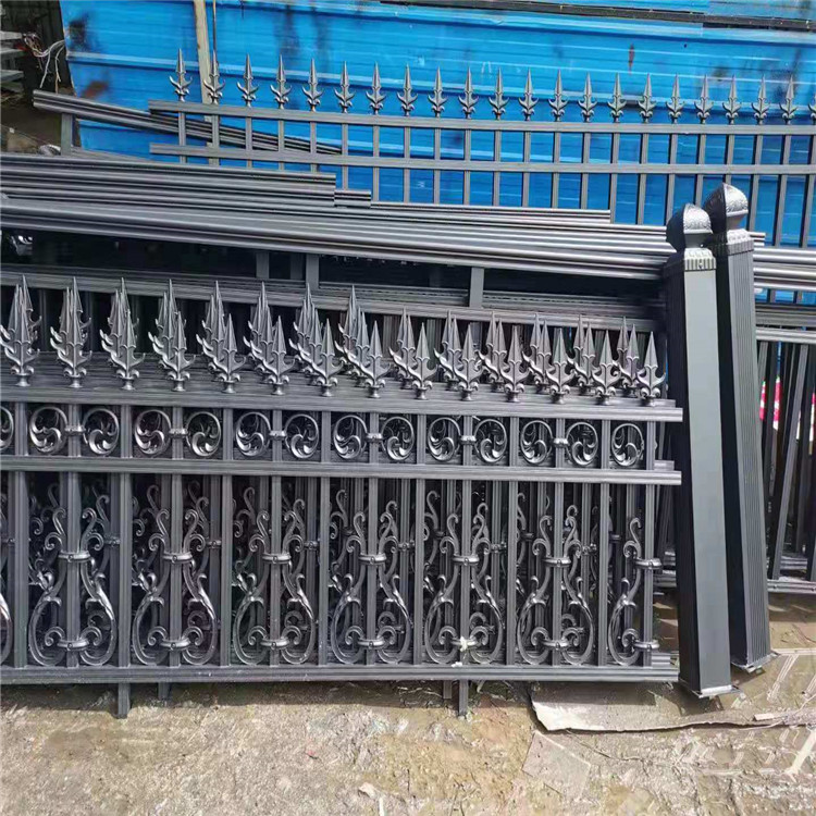 铝艺栅栏_铝艺隔离护栏定制_铝艺防盗安全栅栏