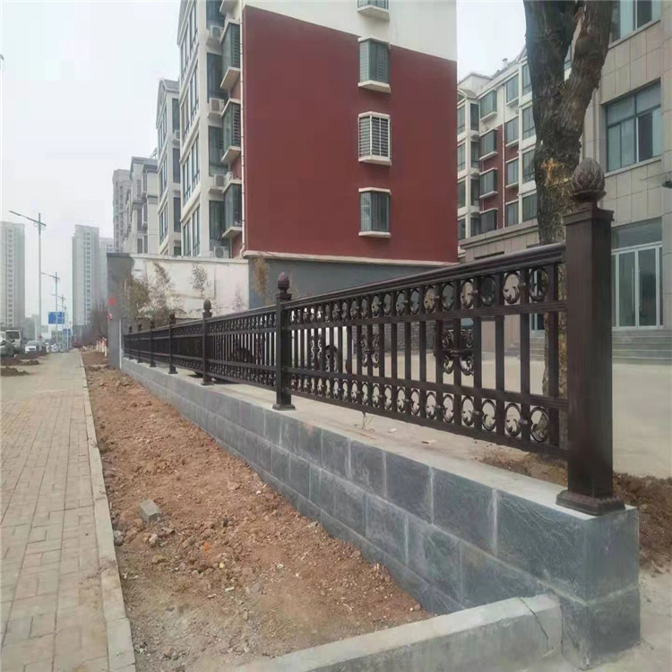 小区围墙_铝艺隔离护栏批发_高档住宅区护栏
