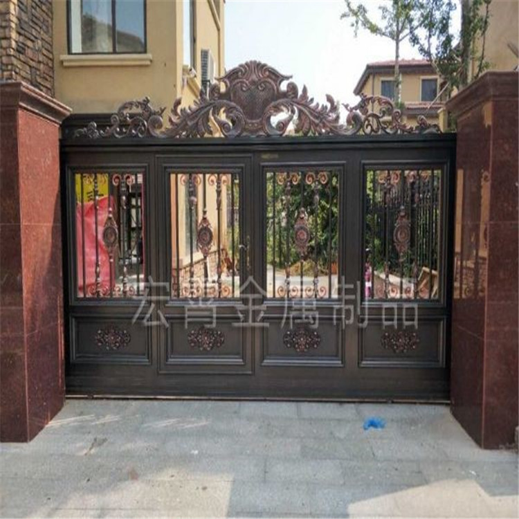 铝艺大门厂家小区学校单位大门