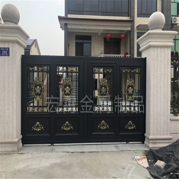 铝艺大门价格防盗铝艺大门