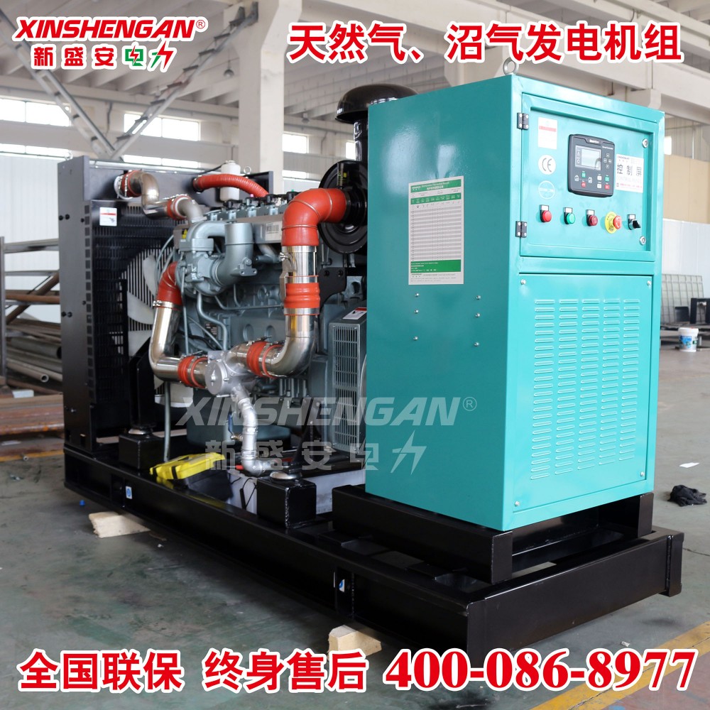 80KW重汽静音燃气发电机组 天然气发电机组 沼气发电机组