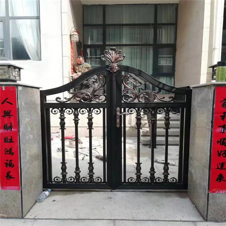 别墅大门现货供应_小区学校单位门