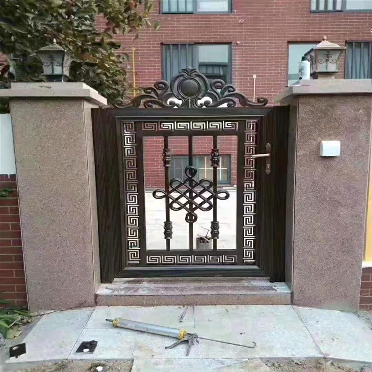 铝艺大门厂家直销_双开门