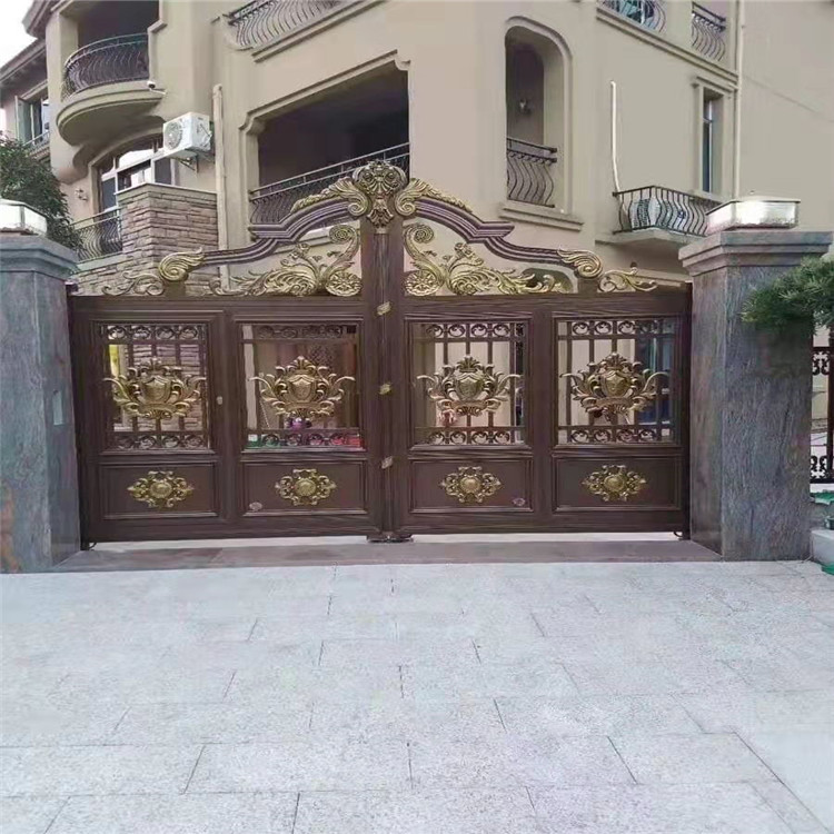 庭院大门批发_推拉门