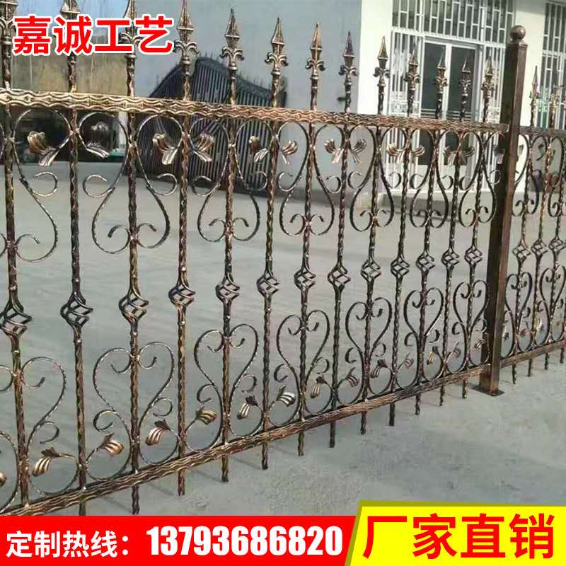 厂家别墅小区围栏栅栏--小区护栏_铝合金护栏_铝艺栅栏围栏专业