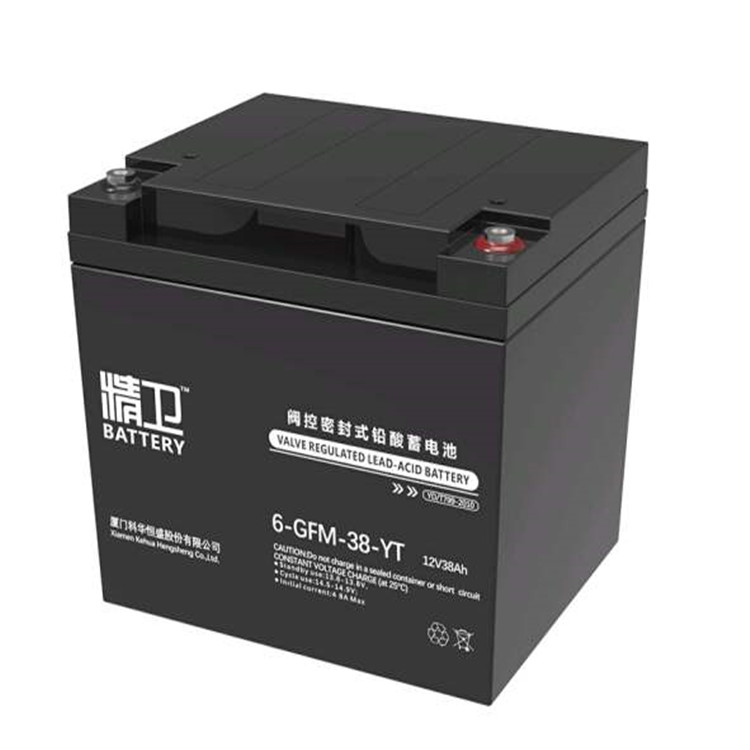 KELONG精卫蓄电池6-GFM-38-YT 12V38Ah免维护储能ups铅酸蓄电池 精卫系列 ups蓄电池 太阳能蓄电池