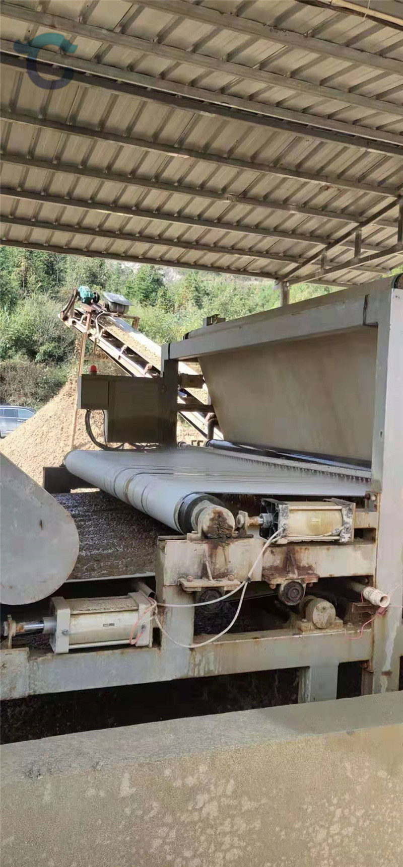 自动水冲洗压滤机 厢式滤板 隔膜压滤机