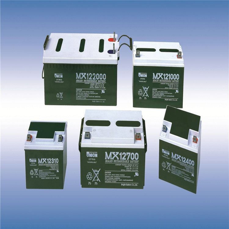 UNIO友联蓄电池MX12800 12V80AH免维护 阀控式铅酸蓄电池  UPS不间断电源