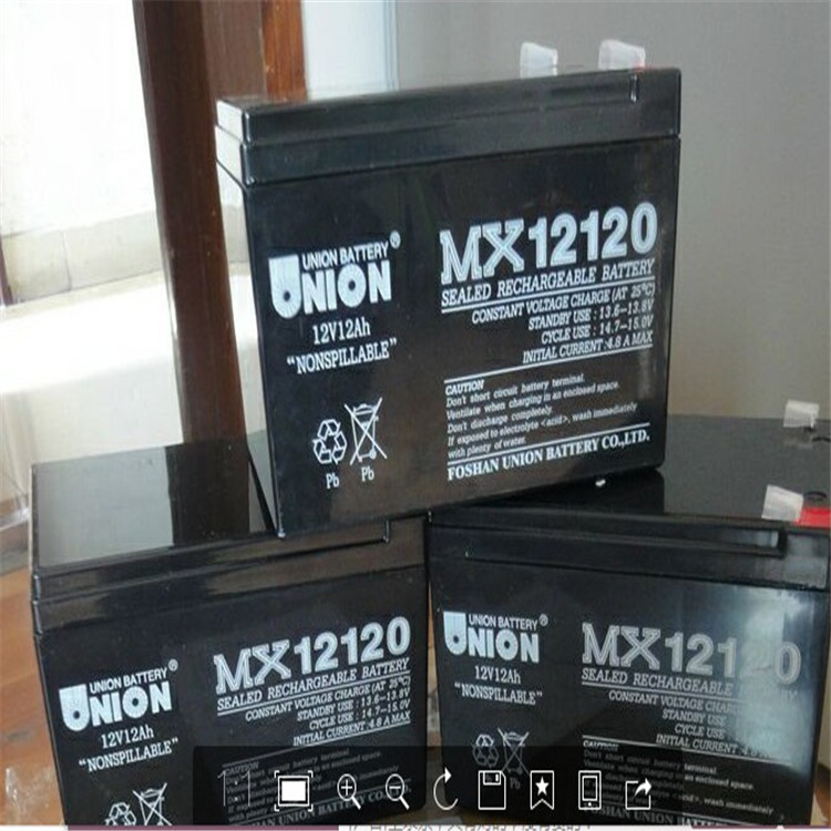 韩国UNIO友联蓄电池MX12400 12V40AH UPS EPS 直流屏蓄电池