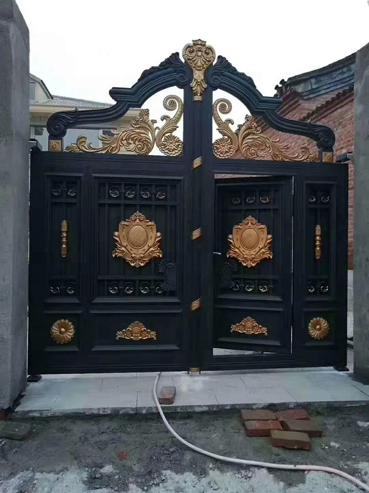 云滴铝艺大门   铝艺门  铝合金大门供应  种类全