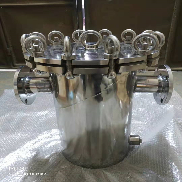 新联净化  不锈钢篮式过滤器 定制国标平底蓝式过滤器  新联篮式过滤器生产厂家  厂家直销  量大从优